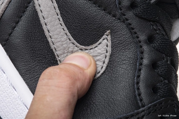OG 555088-013 Shadow High Black Retro 1 Gray  Jordan Air 1001
